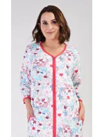 Dámské domácí šaty s tříčtvrtečním rukávem Elen