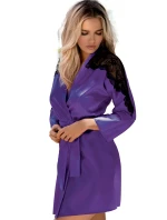 Dámský župan Marion dark violet - DKAREN