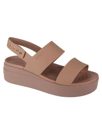 Crocs Brooklyn Low Wedge W 206453-2EL dámské sandály Crocs Brooklyn Low Wedge W 206453-2EL dámské sandály