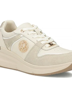 Dámské kožené polobotky béžové Filippo DP7769 dámské