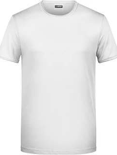Daiber 8002 Pánské tričko z bio bavlny 02.8002 white