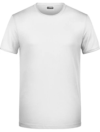 Daiber 8002 Pánské tričko z bio bavlny 02.8002 white Daiber 8002 Pánské tričko z bio bavlny 02.8002 white