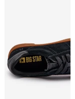 Nízké pánské tenisky z ekologické kůže Big Star NN174284 černé Nízké pánské tenisky z ekologické kůže Big Star NN174284 černé