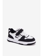 Lehké Dětské Tenisky Big Star RR374052 Bílá-Černá