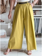 FLOWES hořčicová pruhovaná sukně-kalhoty FashionStreet UY2589 FLOWES hořčicová pruhovaná sukně-kalhoty FashionStreet UY2589