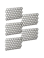 DRIVEWAY/parking grid 5 ks černé dětské