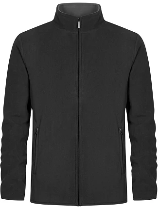 Promodoro 7961 Pánská dvojitá fleecová bunda 40.7961 charcoal/grey