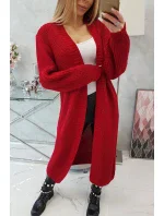 Dlouhý svetr červený Dlouhý svetr červený