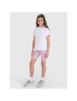 Dětské hladké tričko (SADA 2) 4F 4FJRAW25TTSHU3157-91S