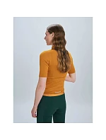 Cyklistické tričko POC W's Thermal Lite Jersey, hnědé