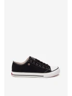 Pánské Nízké Textilní Tenisky Big Star DD174504 Černé