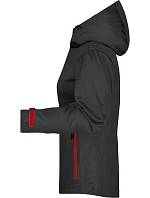 Daiber JN 1097 Dámská 3-vrstvá softshellová bunda 02.1097 black/red Daiber JN 1097 Dámská 3-vrstvá softshellová bunda 02.1097 black/red