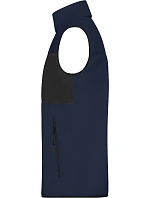 Daiber JN 1310 Pánská fleecová vesta 02.1310 navy/black