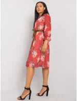 Šaty LK SK 507267.28 vínové