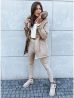 Dámská zimní bunda parka GODDESS béžová FashionStreet TY3868