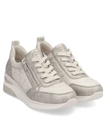 Dámské zlaté tenisky Remonte Remonte Rieker D2401-61 Dámské zlaté tenisky Remonte Remonte Rieker D2401-61