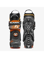 Ski-touringové boty Scarpa F1 LT – karbon/oranžová