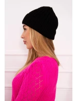 Tenká čepička Wioletta K251 černá