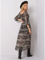 TW SK BI 8029.41 černo-béžové šaty