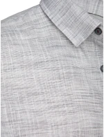 Pánská neformální šedá košile FashionStreet DX2653