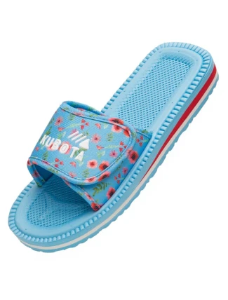 Klapky na suchý zip Kubota vícebarevné květinové modré K25SS-100-001-14-1 Klapky na suchý zip Kubota vícebarevné květinové modré K25SS-100-001-14-1