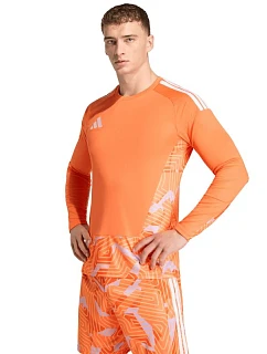 Pánský soutěžní brankářský dres adidas Tiro 26 s dlouhým rukávem orange KB5248 pánské
