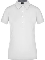 Daiber JN 969 Dámské piqué polo "Plain" 02.0969 white/navy/white