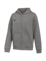 Dětská fleecová mikina Nike Park 26 s kapucí a zipem tmavě šedá IB1232 063 Dětská fleecová mikina Nike Park 26 s kapucí a zipem tmavě šedá IB1232 063