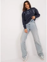 Mikina D10606BA02565C tmavě modrá