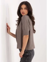 Jumper MI SW 0512.77 tmavě lila Jumper MI SW 0512.77 tmavě lila