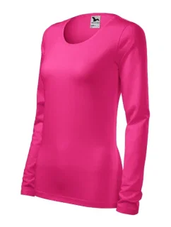 Slim triko dámské purpurová