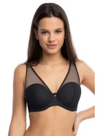 Polovyztužená dámská podprsenka semi soft BS 1124 Hera černá - Gaia Polovyztužená dámská podprsenka semi soft BS 1124 Hera černá - Gaia