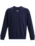 Pánská mikina Under Armour Rival Fleece Crew, tmavě modrá, 1379755, 410 Pánská mikina Under Armour Rival Fleece Crew, tmavě modrá, 1379755, 410
