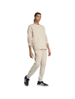 Pánské tepláky adidas Sportswear Big Logo Fleece Colorblock béžové JX5572