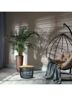 STOLEK S BOXEM 38,6x35,8 cm CLUBO ANTHRACITE pro děti