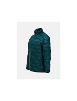 Pánská péřová bunda PEAK PERFORMANCE M Helium Down Jacket, zelená barva Pánská péřová bunda PEAK PERFORMANCE M Helium Down Jacket, zelená barva