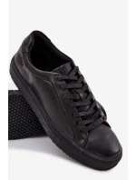Kožené Pánské Tenisky Big Star SS174121 Černé