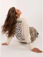 Halenka D10600T02568E světle béžová Halenka D10600T02568E světle béžová