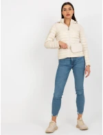 Dámská bunda NM KR D2 3880 .99P světle béžová - FPrice Dámská bunda NM KR D2 3880 .99P světle béžová - FPrice