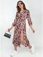 DIZI midi šaty růžové FashionStreet EY2390