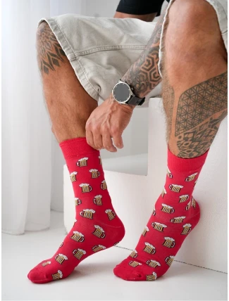 Milena Avangard Ponožky 0125-088 Pivní hrnky 43-46