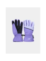 Dětské lyžařské rukavice 4F Junior 4FJWAW24AFGLU154-51S