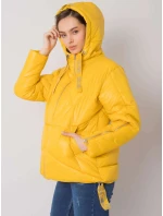 Bunda D50048Y44495A3 žlutá