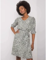 Dámské šaty LK SK 508079.47P Khaki zelená - Lakerta