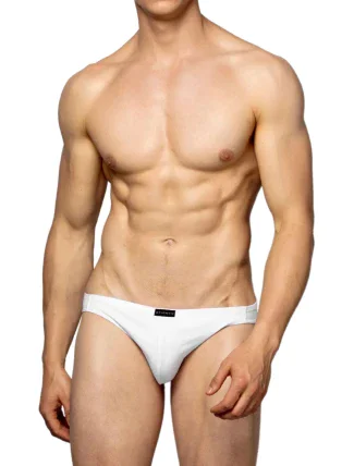 Pánské slipy 3 pack 230 white - Atlantic