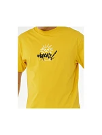 Pánské tričko RIP CURL Inner Visions Rotten Sun Tee, žluté