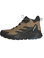 Vysoké turistické boty adidas TERREX Anylander Mid RAIN.RDY – cardboard/core blk/shad olive, velikost: 44 Vysoké turistické boty adidas TERREX Anylander Mid RAIN.RDY – cardboard/core blk/shad olive, velikost: 44