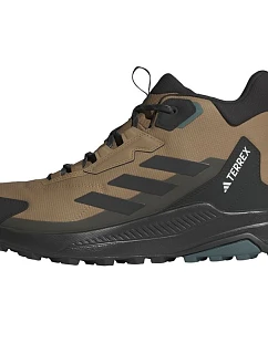 Vysoké turistické boty adidas TERREX Anylander Mid RAIN.RDY – cardboard/core blk/shad olive, velikost: 44