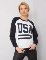 Mikina DS BL 1111.06P tmavě modrá a bílá Mikina DS BL 1111.06P tmavě modrá a bílá