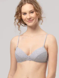 PODPRSENKA PRO TEENAGERY TBC 024 ŠEDÁ